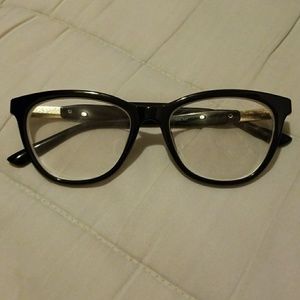 Beautiful prescription black cateye glasses